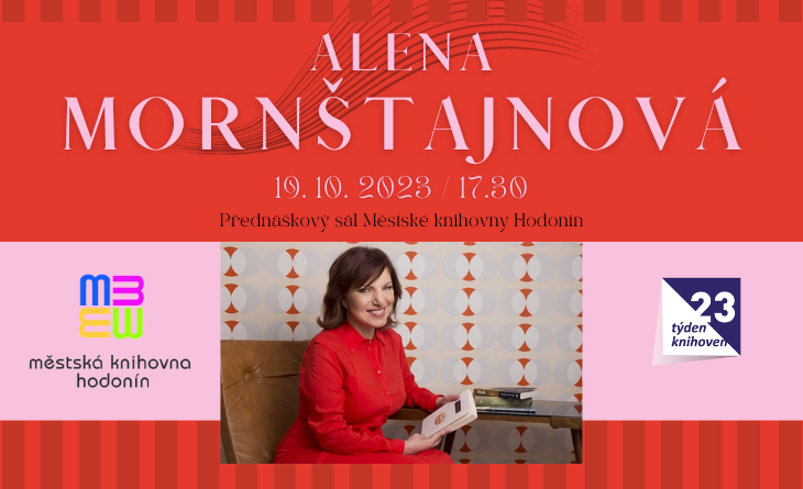 Beseda se spisovatelkou Alenou Mornštajnovou